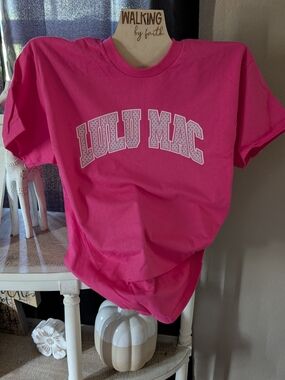 Hot Pink Graphic Tee
